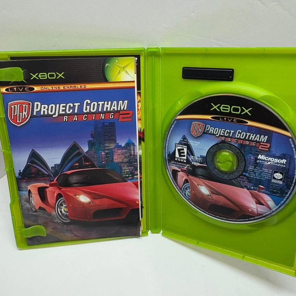 Project Gotham Racing 2 Video Game Xbox Microsoft Game Studios
